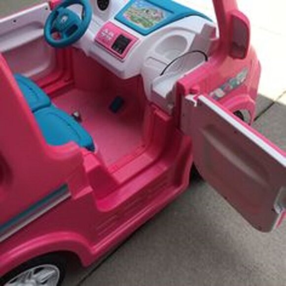 SOLD! Barbie Dream Camper Power Wheels - Picture 7 of 16